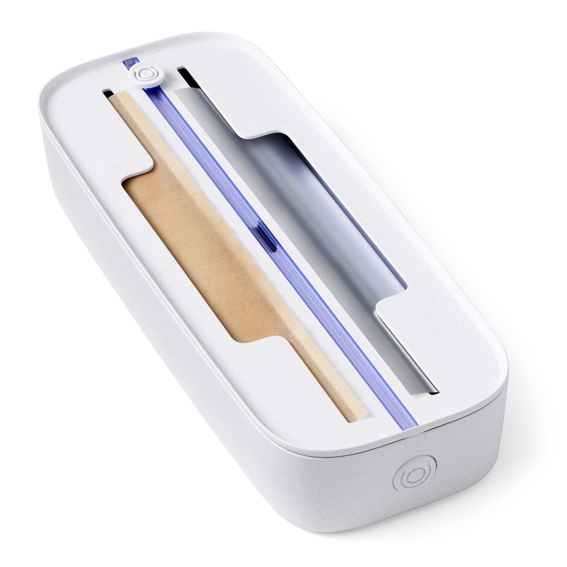 YouCopia StoraRoll 2-in-1 dispenser for foil, plastic wrap, wax, and parchment paper