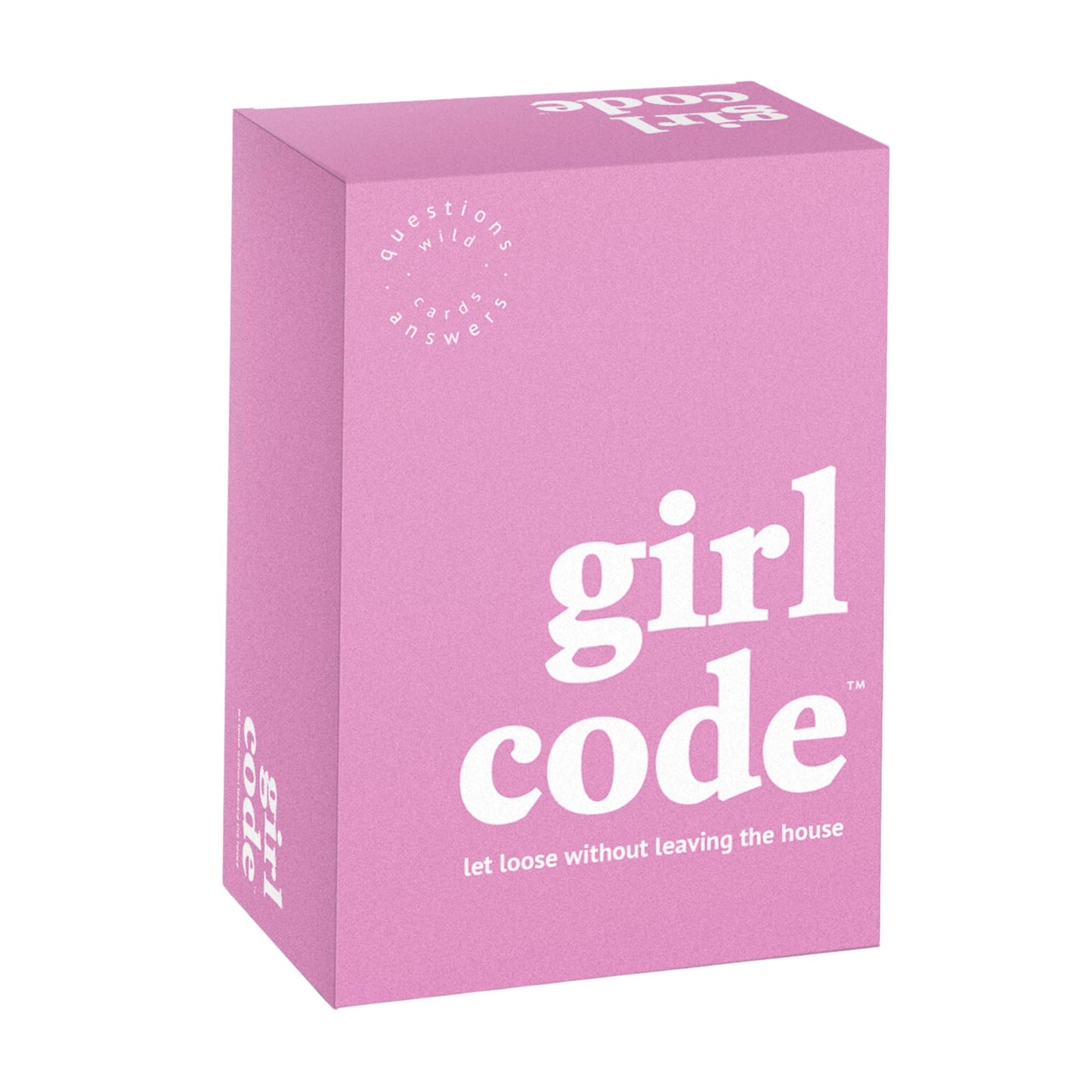 Girl Code Party Game with 275 Q&A Cards for Women's Night Out