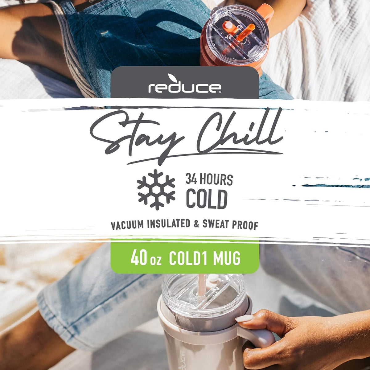 Reduce Cold1 Vacuum Insulated Stainless Steel Mug