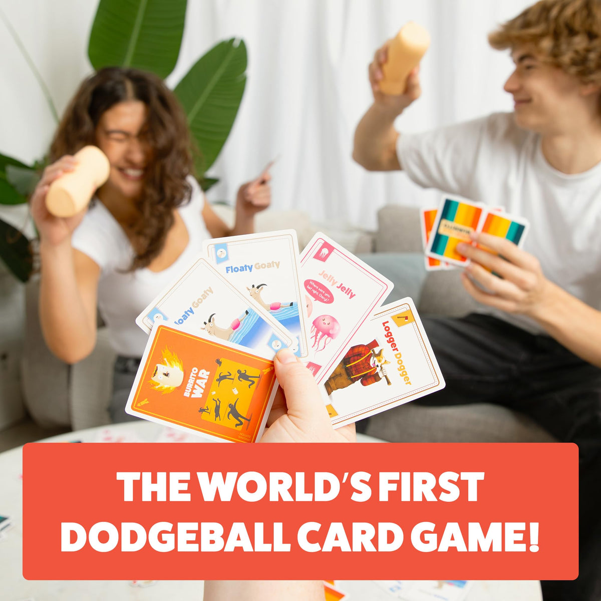 Exploding Kittens Throw Throw Burrito Dodgeball Card Game