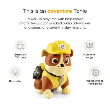 Tonies Rubble Audio Toy Figurine from PAW Patrol