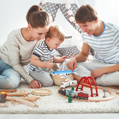 ZPLASK Metal Pull Back Toy Aeroplane for Kids