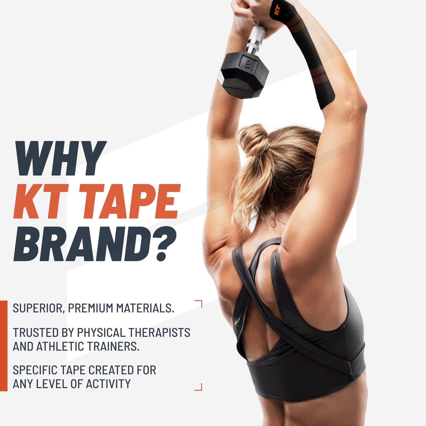 KT Tape Pro Synthetic Kinesiology Therapeutic Sports Tape
