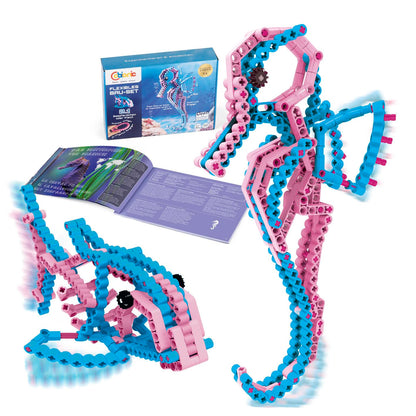 C-bionic Flexible Building Blocks System with seahorse and fish models