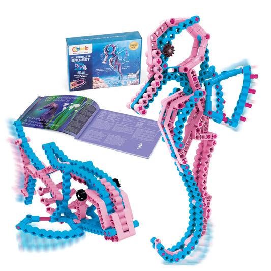 C-bionic Flexible Building Blocks System with seahorse and fish models