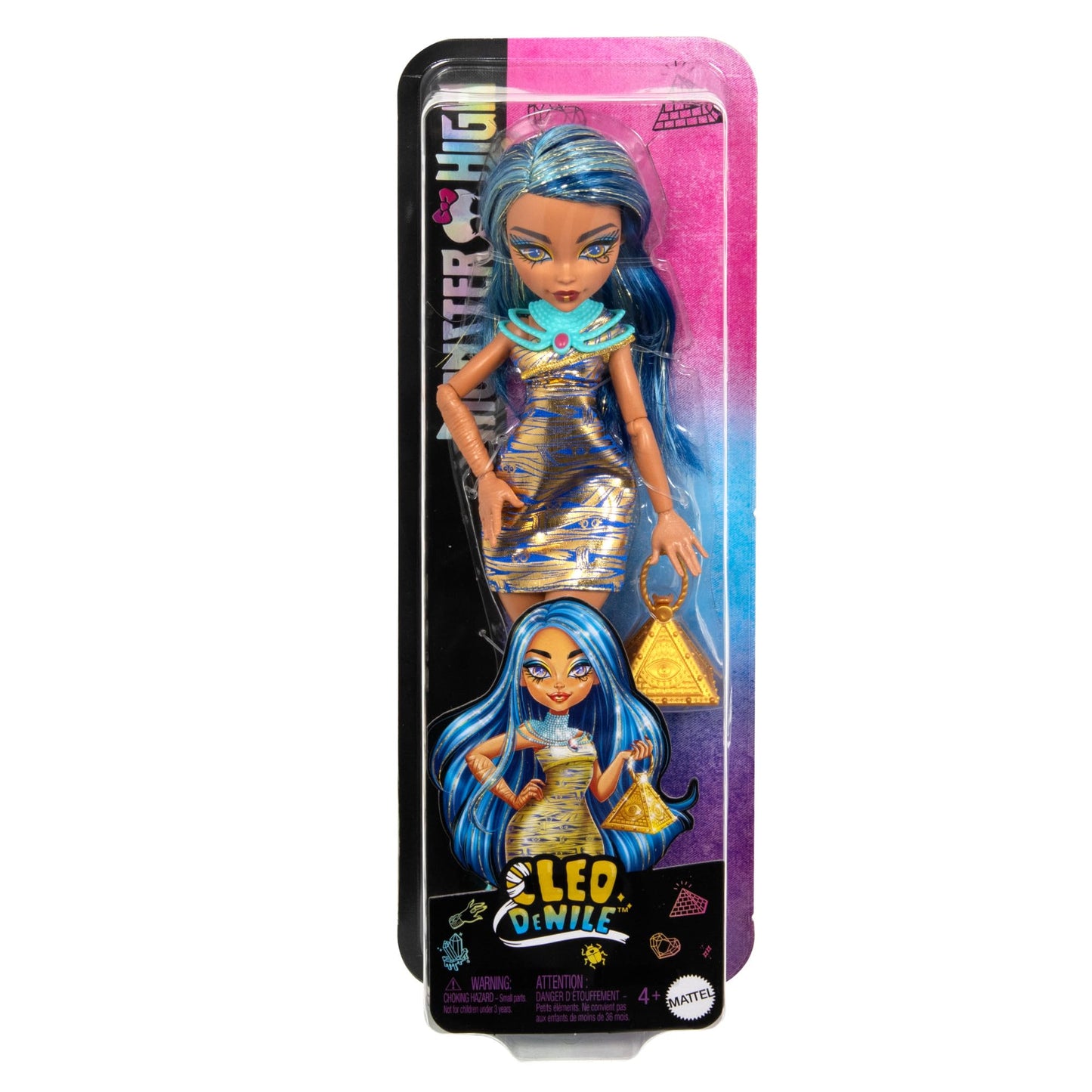 Monster High Cleo Doll with Mummy Mini Dress