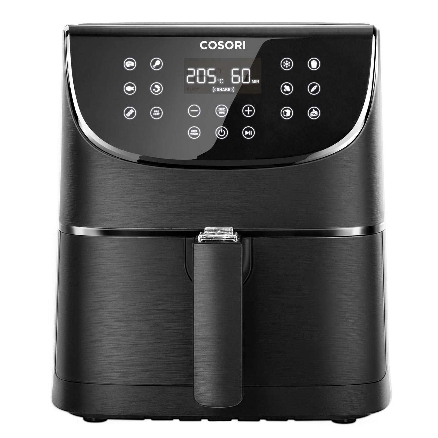 Cosori XXL 5.5L Air Fryer with 100 Recipes and Accessory Set
