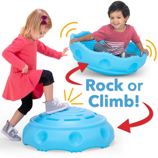 Simplay3 Wobble Disk - Spin Climb Saucer for Kids