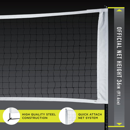Franklin Sports Outdoor Portable Pickleball Net Set with 2 Paddles and 2 Balls