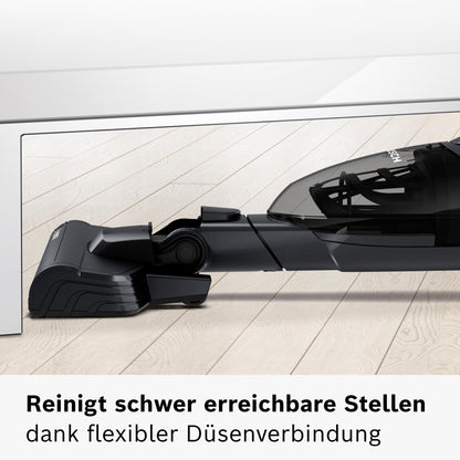 Bosch BBHF220 2-in-1 Vacuum Cleaner Broom, Black
