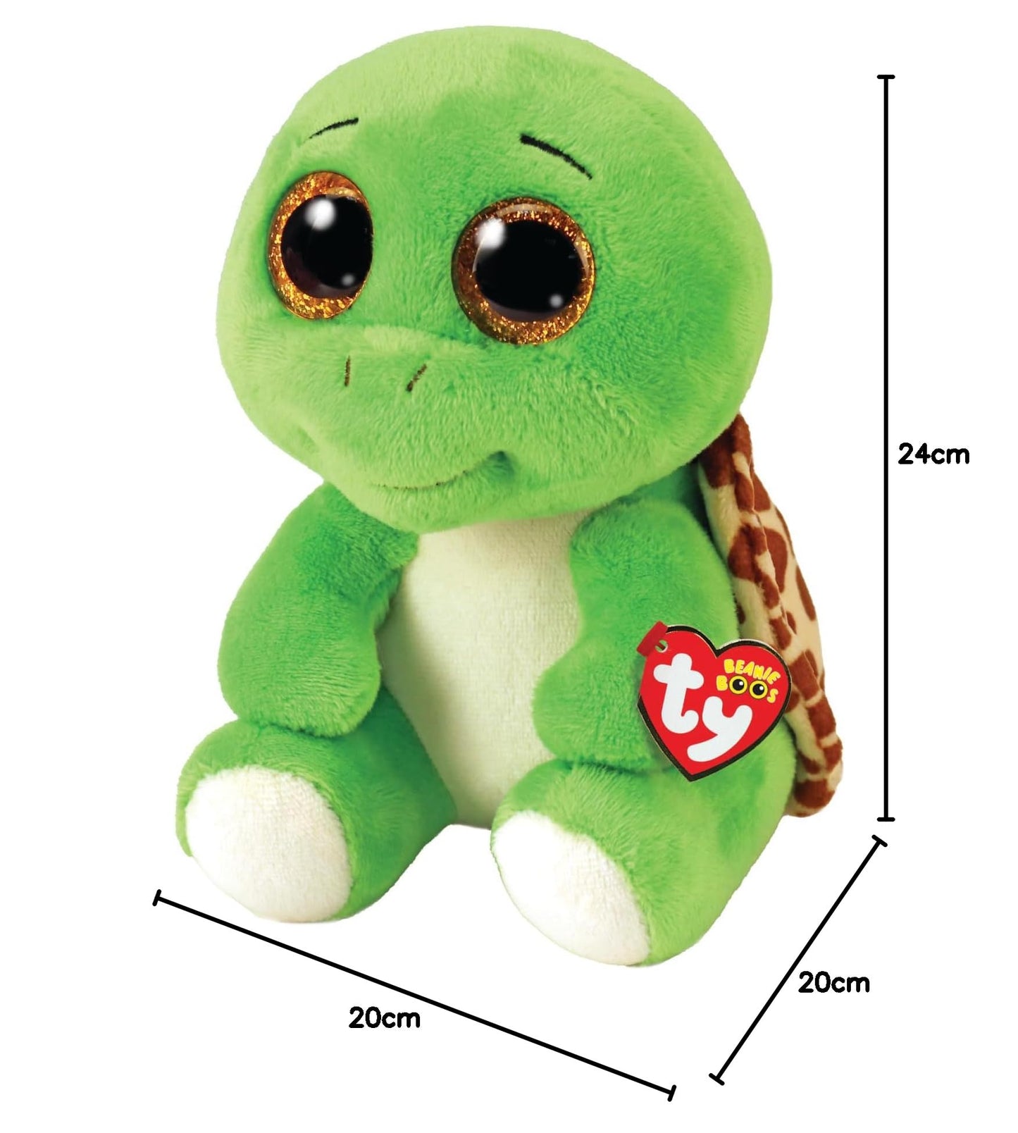 TY Turbo Turtle Beanie Boos Soft Plush Toy
