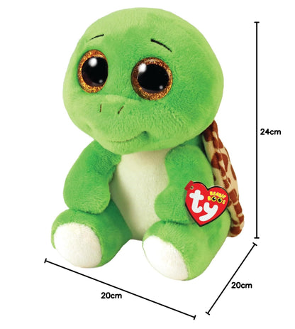 TY Turbo Turtle Beanie Boos Soft Plush Toy