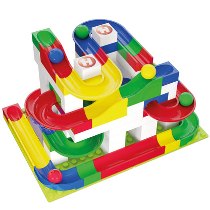 Hubelino 123-Piece Marble Run Building Set