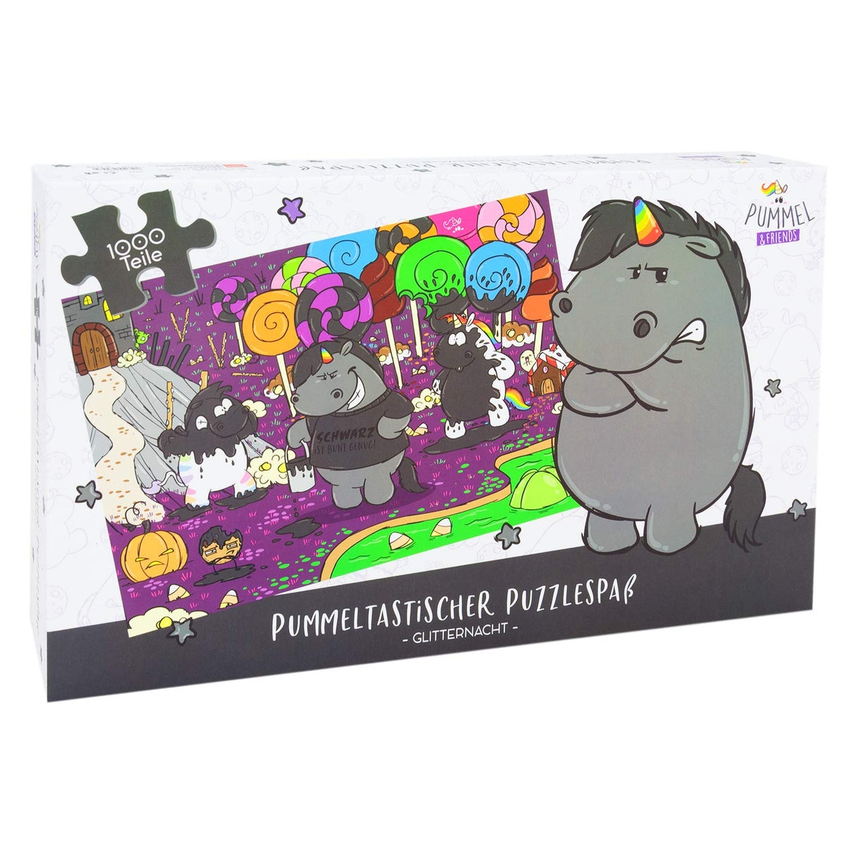 United Labels Pummel & Friends 1000-Piece Grummeleinhorn Puzzle