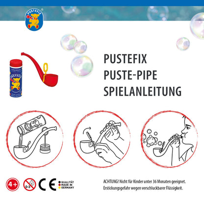 Pustefix Bubbles Pipe Soap Bubbles Toy