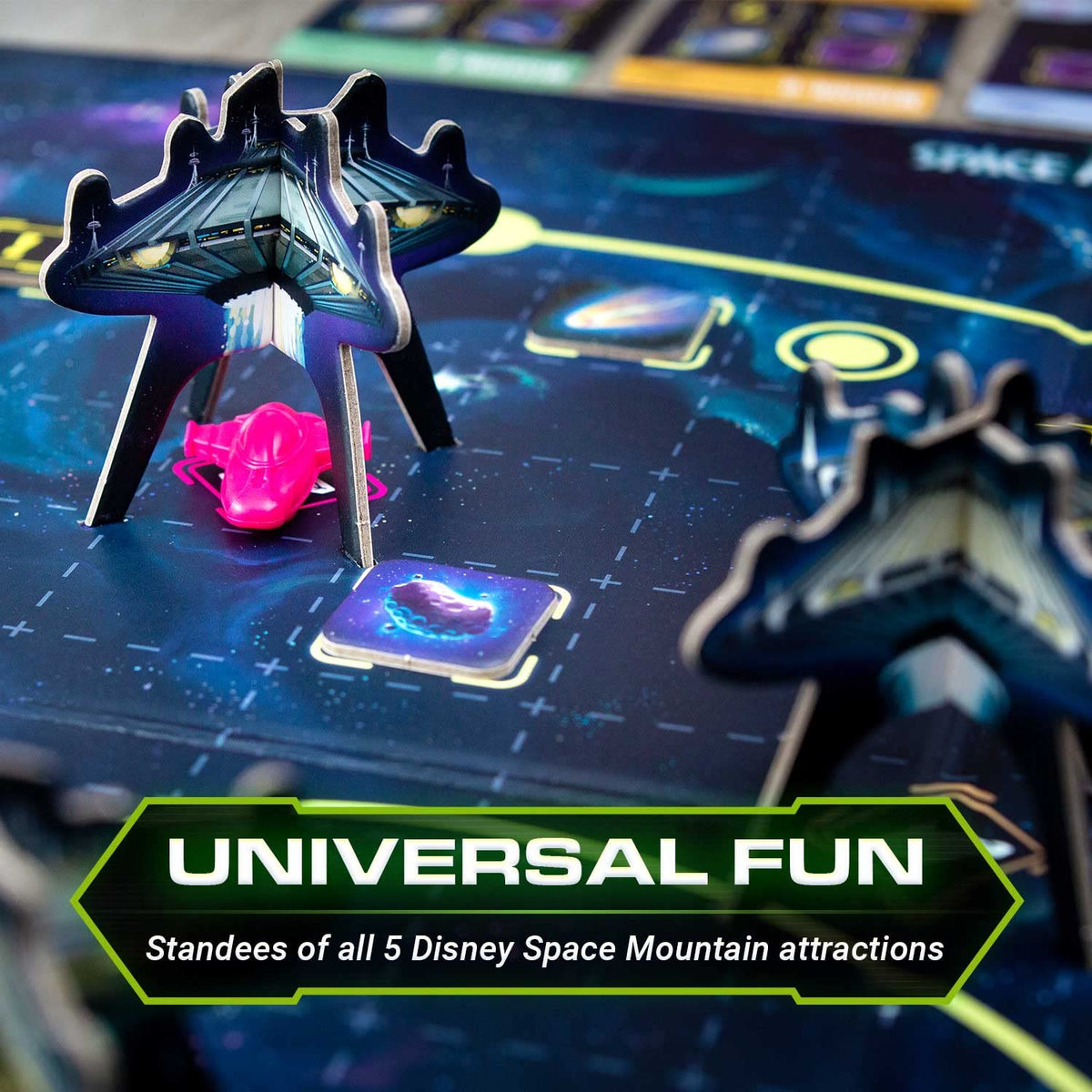 Ravensburger Disney Space Mountain All Systems Go Racing Game