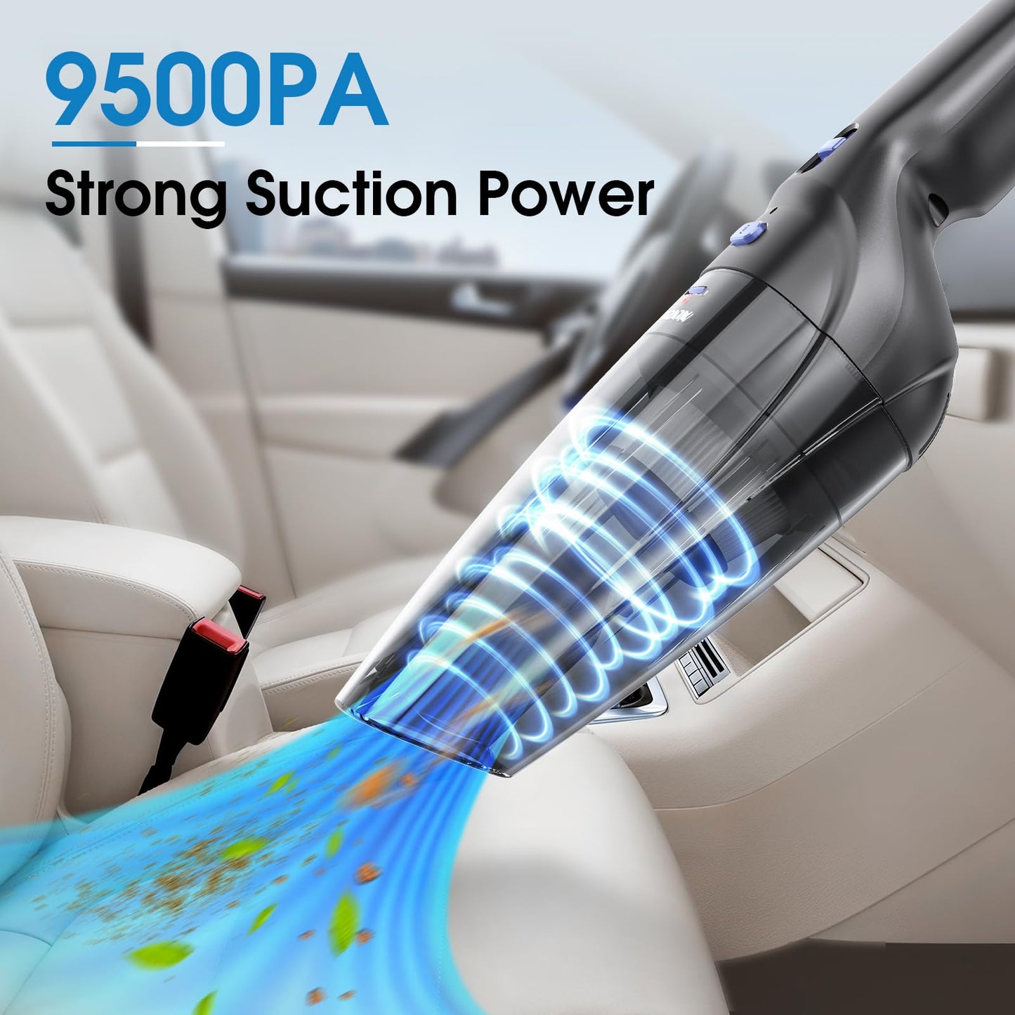 ALACRIS Cordless Handheld Vacuum with Charging Base