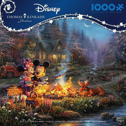 Ceaco Disney Thomas Kinkade Mickey & Minnie Jigsaw Puzzle