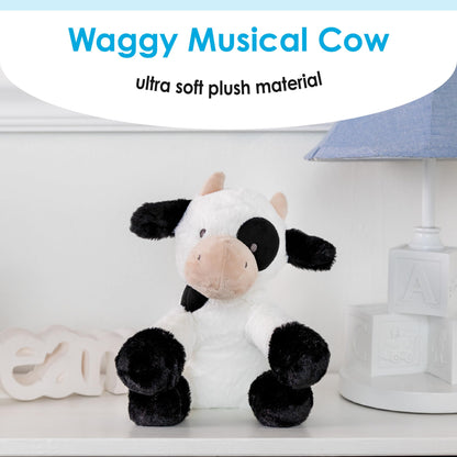 Kids Preferred Carter's Cow Waggy Musical Plush Stuffed Animal