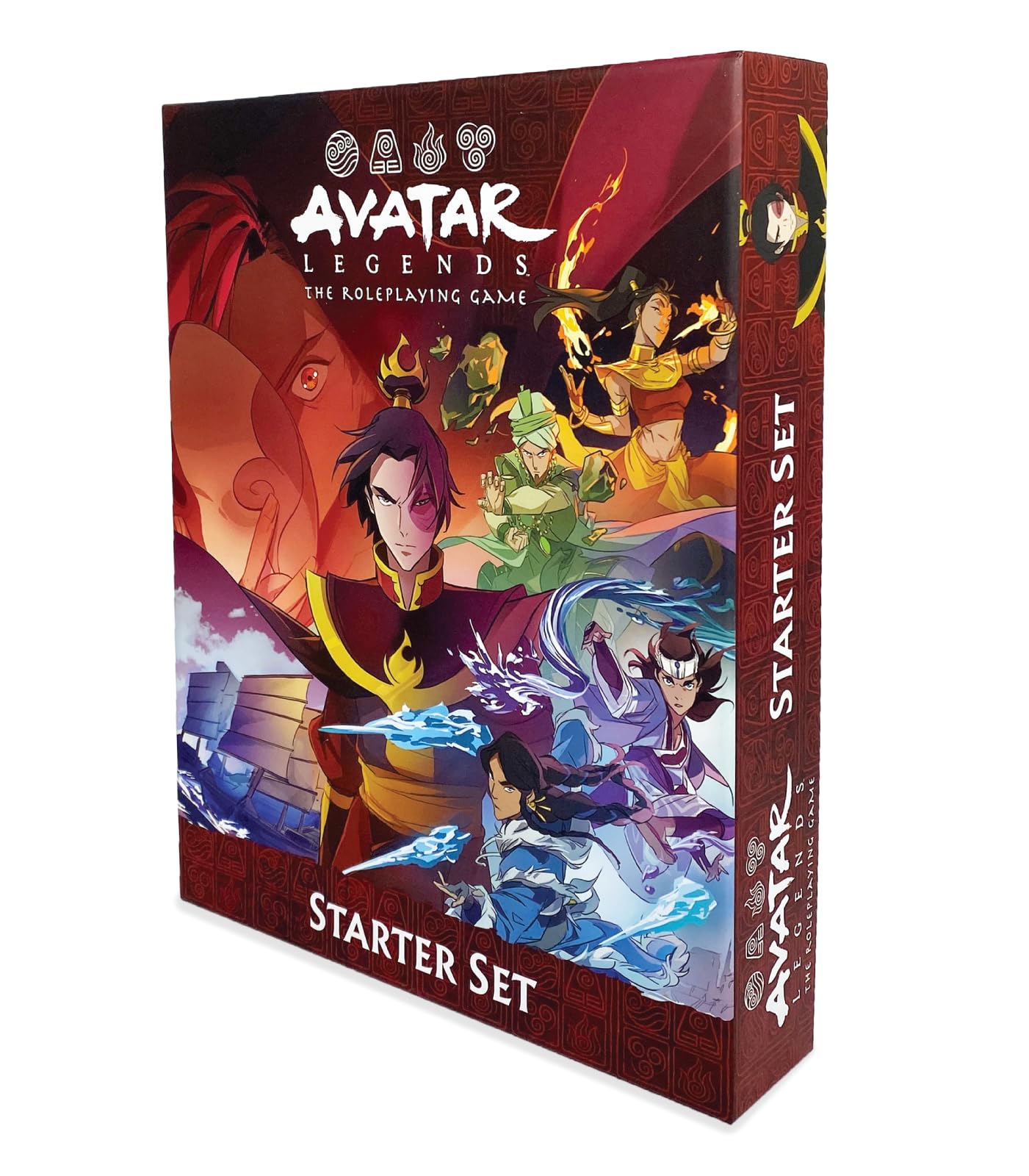 Avatar Legends RPG Starter Set with high-quality components for immersive gameplay