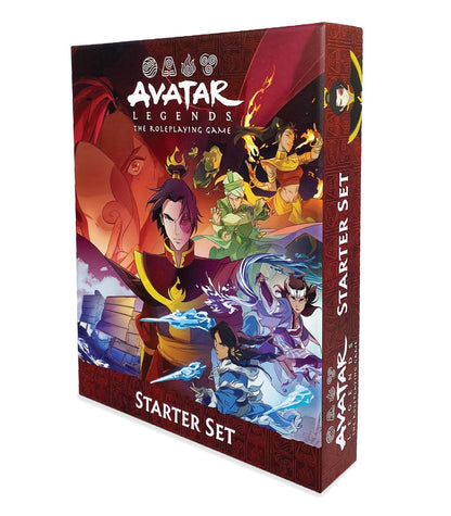 Avatar Legends RPG Starter Set with high-quality components for immersive gameplay