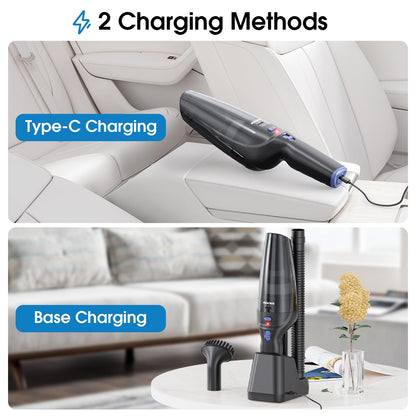 ALACRIS Cordless Handheld Vacuum with Charging Base