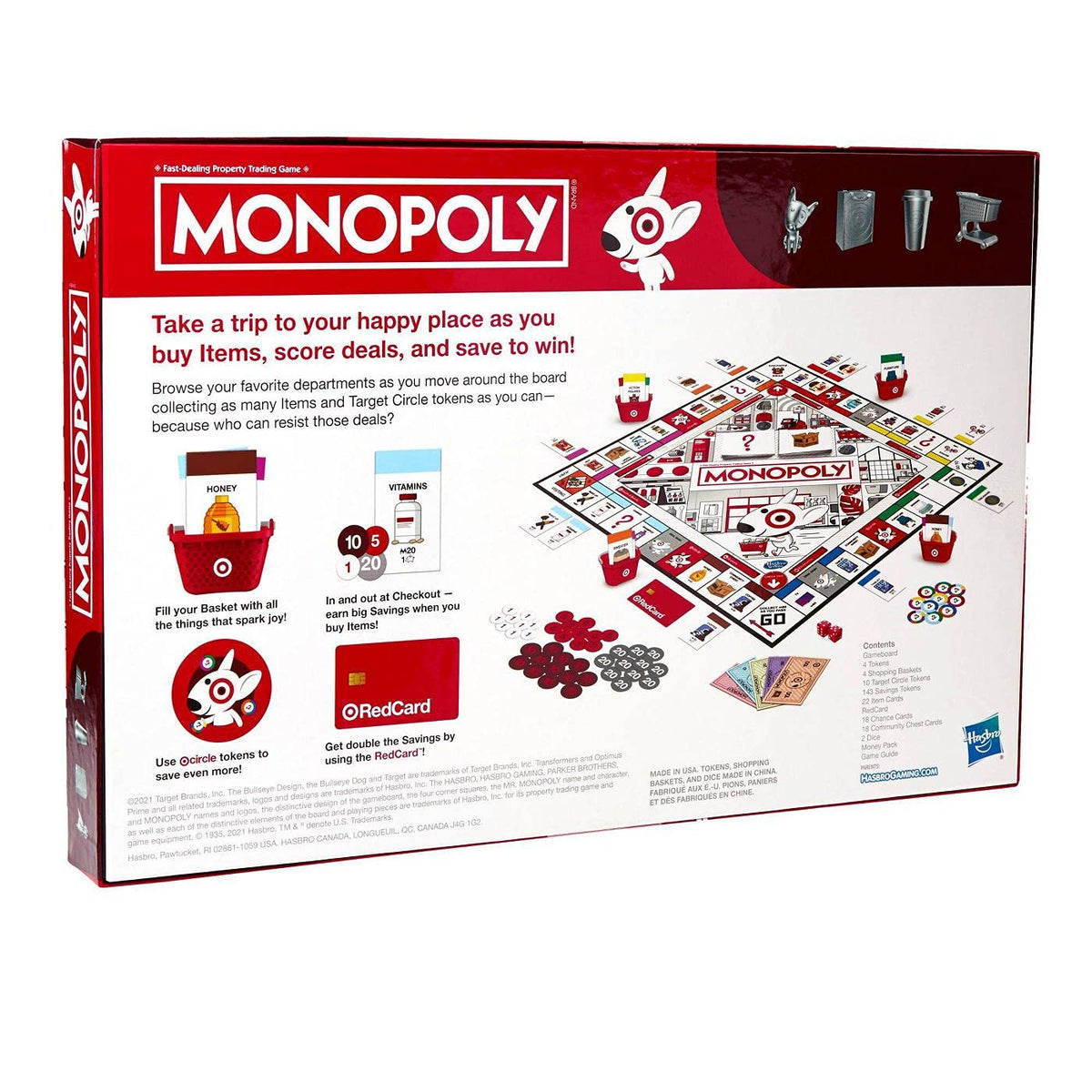 Monopoly Game: Target Edition Family Board Game