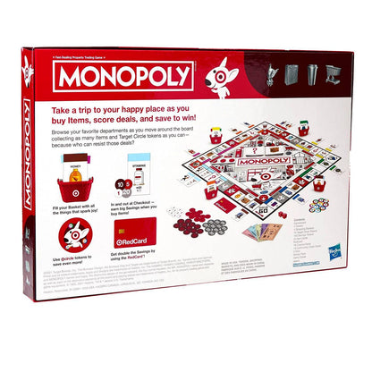 Monopoly Game: Target Edition Family Board Game