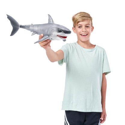 Robo Alive Great White Shark Battery-Powered Light Up Toy