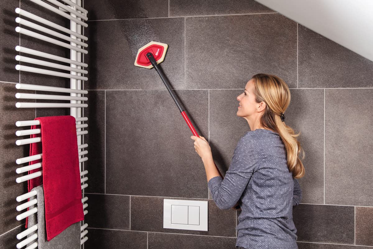 Vileda Bath Magic Mop Refill - Hexagonal Sponge for Optimal Cleaning