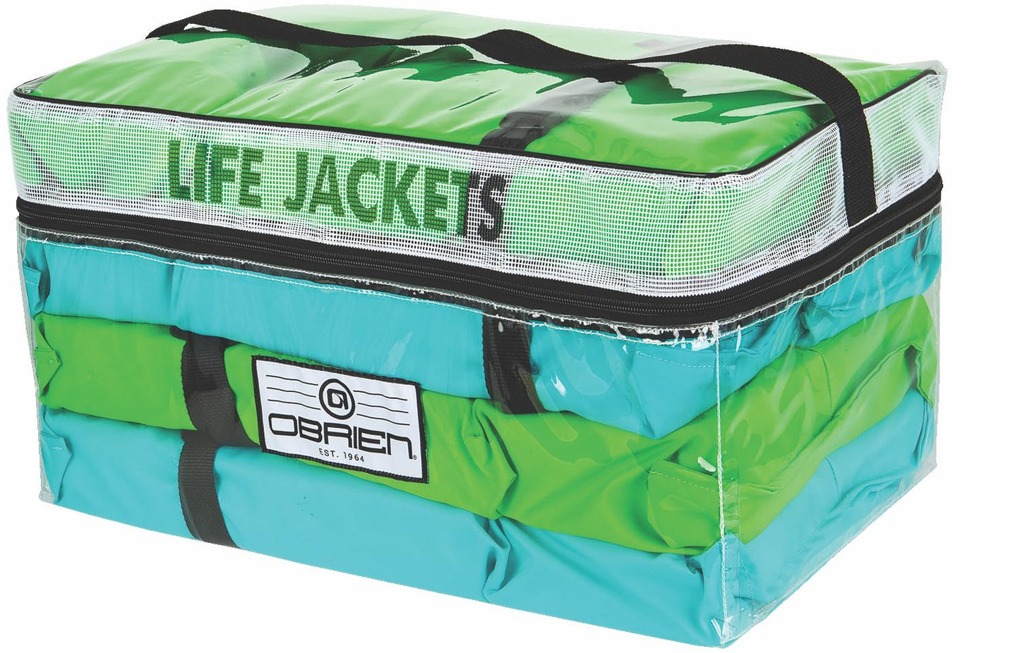 O'Brien Type 2 Four Pack CGA Approved Life Jacket with Bag