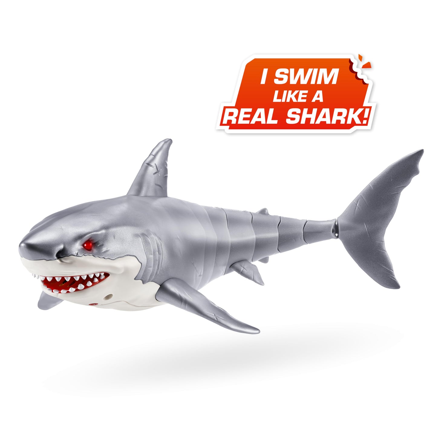 Robo Alive Great White Shark Battery-Powered Light Up Toy