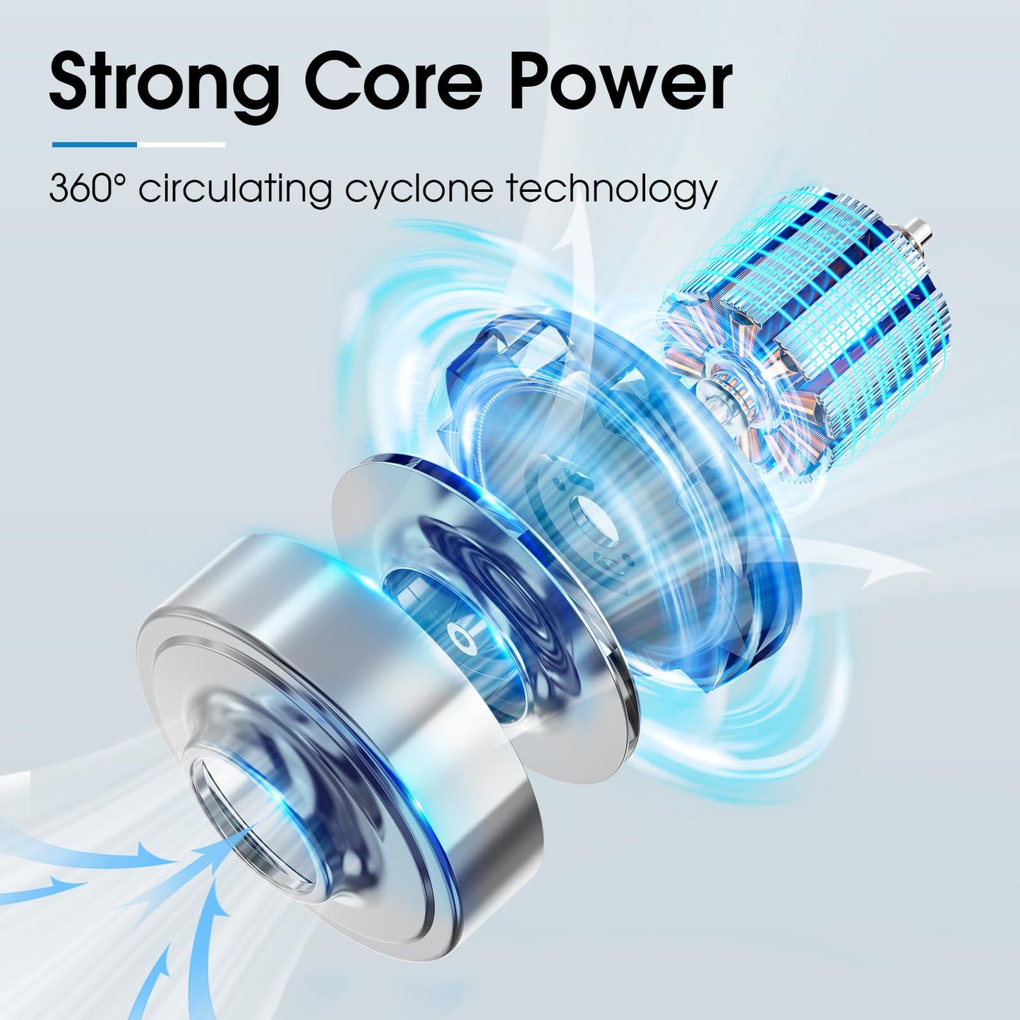 ALACRIS Cordless Handheld Vacuum with Charging Base