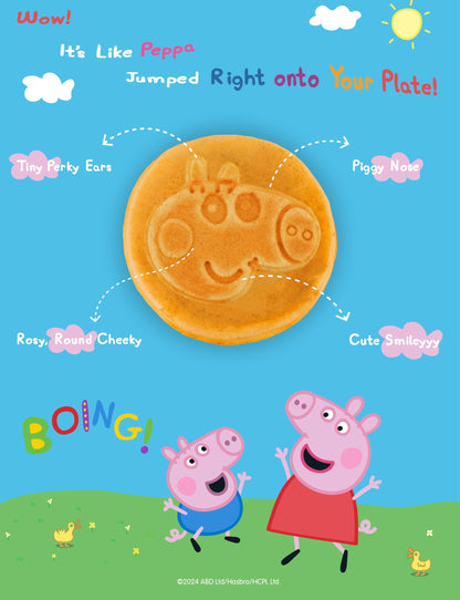 Bestron Peppa Pig Waffle Maker for Kids