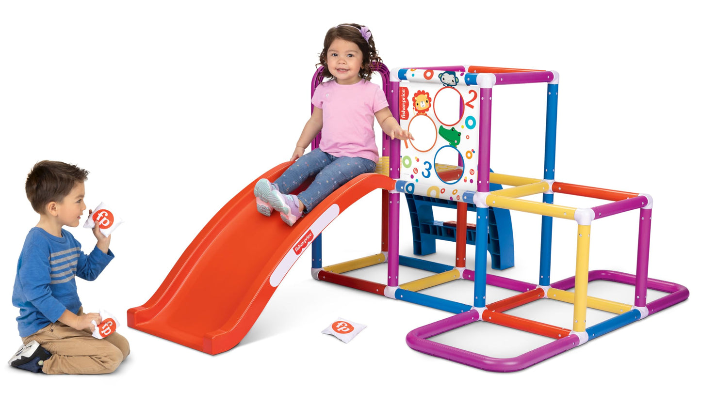 Fisher-Price Jungle Gym featuring vibrant colors and playful jungle theme