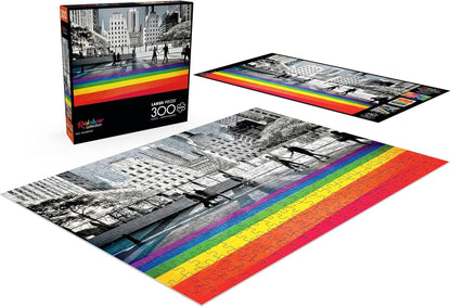 Buffalo Games Mick Mick NYC Rainbow 300 Piece Puzzle
