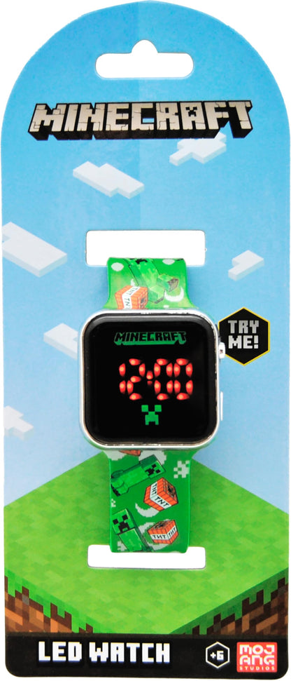 Kids Licensing Kids Euroswan Minecraft LED Watch