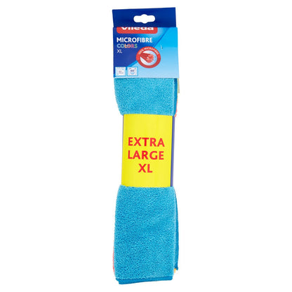 Vileda Fornor 10844 Microfiber Cloth 3 + 1 XL for effective cleaning