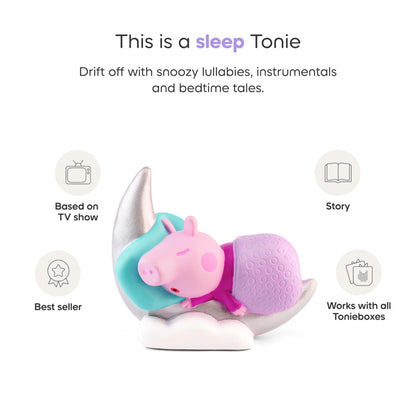 Tonies Peppa Pig Bedtime Stories Audio Toy Figurine