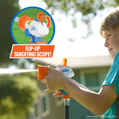 NERF Super Soaker Quadblast Blaster - Garden Hose Powered Water Toy