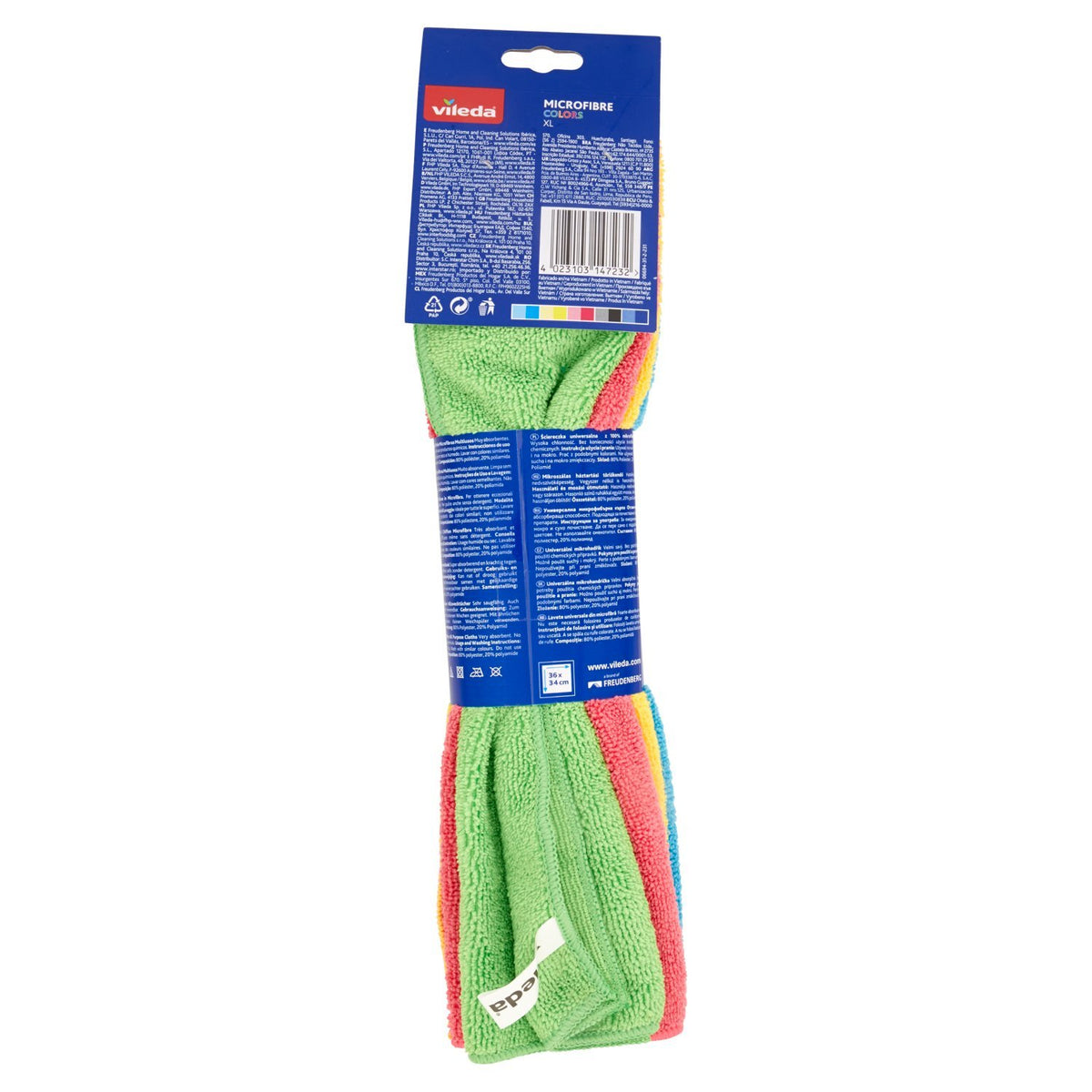 Vileda Fornor 10844 Microfiber Cloth 3 + 1 XL