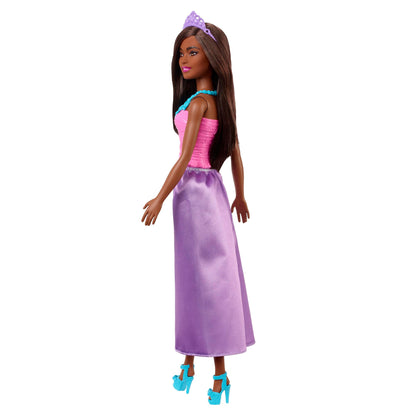 Barbie Fantasy Princess Doll in Pink and Purple Dress