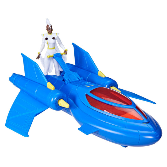 Marvel X-Men Team X-Jet and Storm action figure set with articulated Storm figure and accessories
