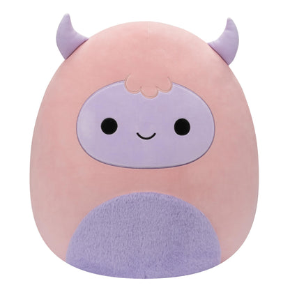 20-inch Ronalda pink and purple yeti plush from Squishmallows
