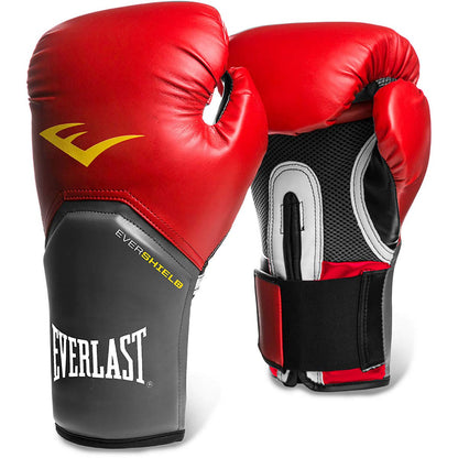 Everlast Men's Pro Style Elite Training Boxing Gloves - Red, 14 oz