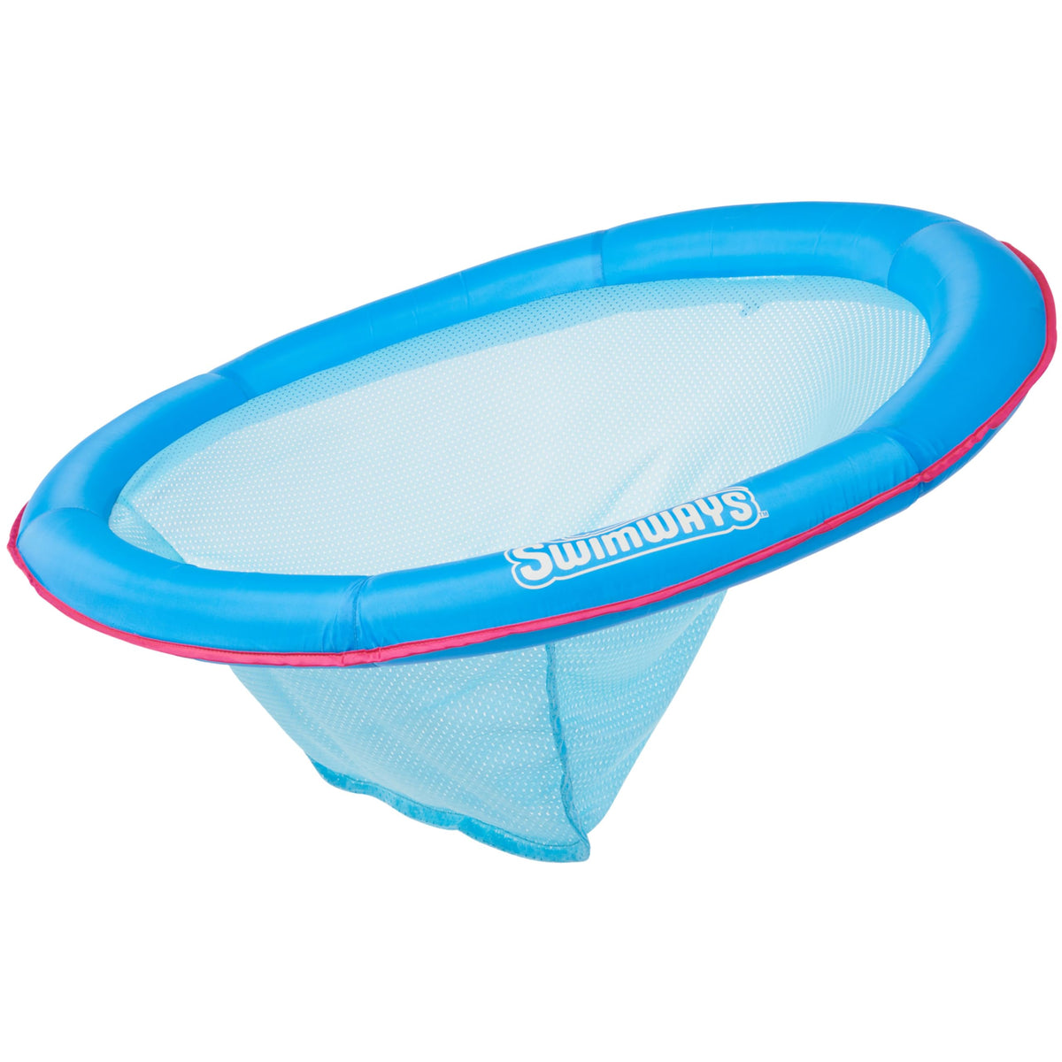 SwimWays Spring Float Papasan Pool Lounger - Inflatable and Comfortable