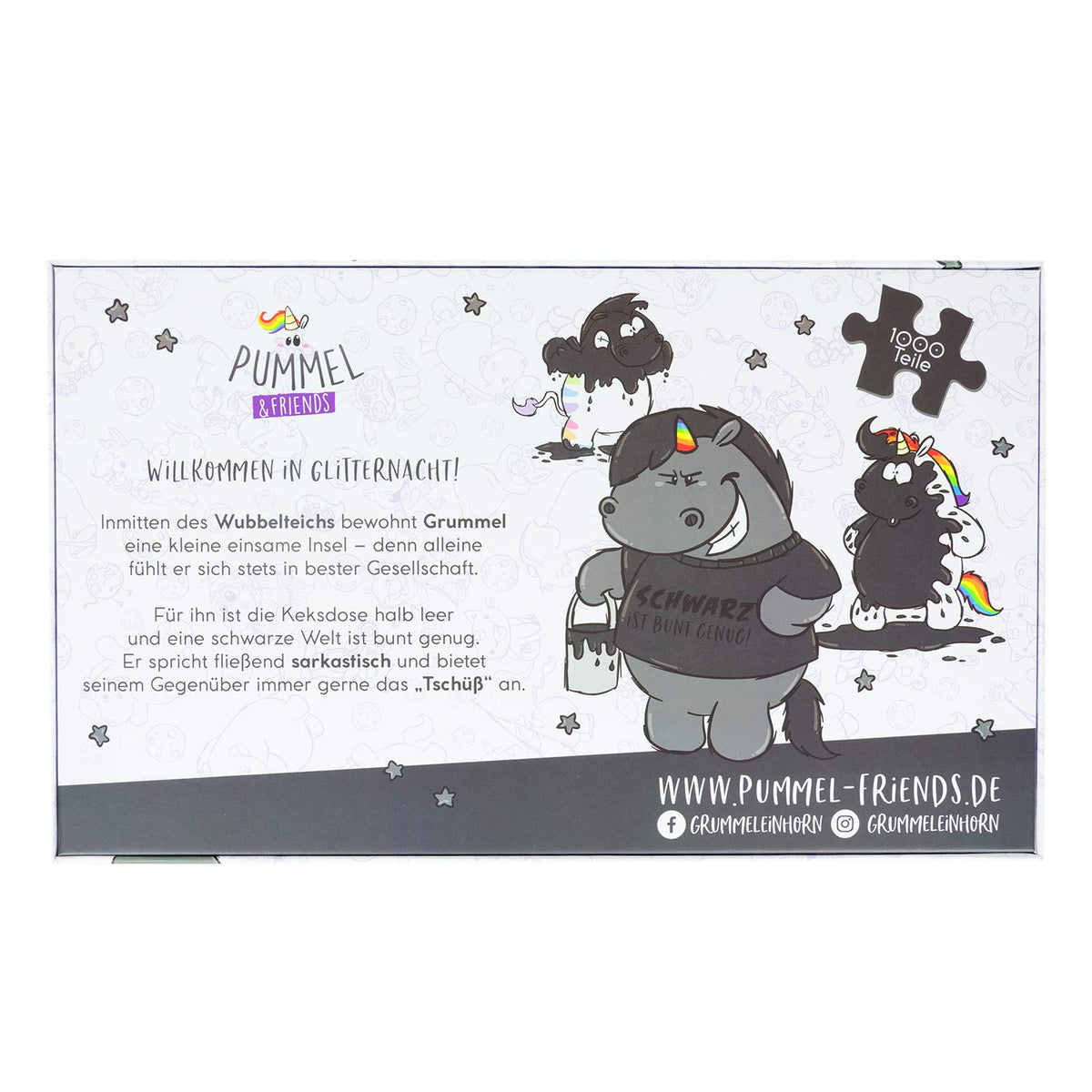 United Labels Pummel & Friends 1000-Piece Grummeleinhorn Puzzle