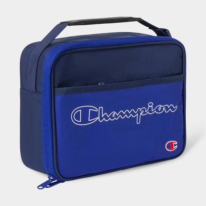 Champion Center Lunch Bag with Tray - Blue