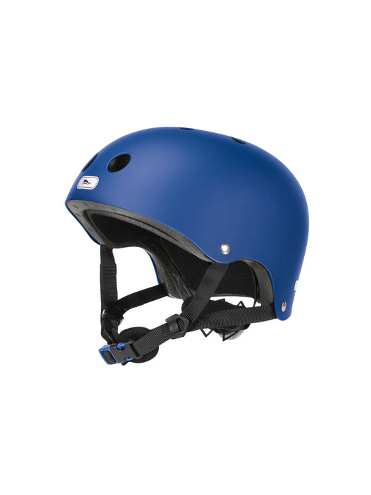 Crivit children's roller helmet with rear light, adjustable size, and ventilation openings