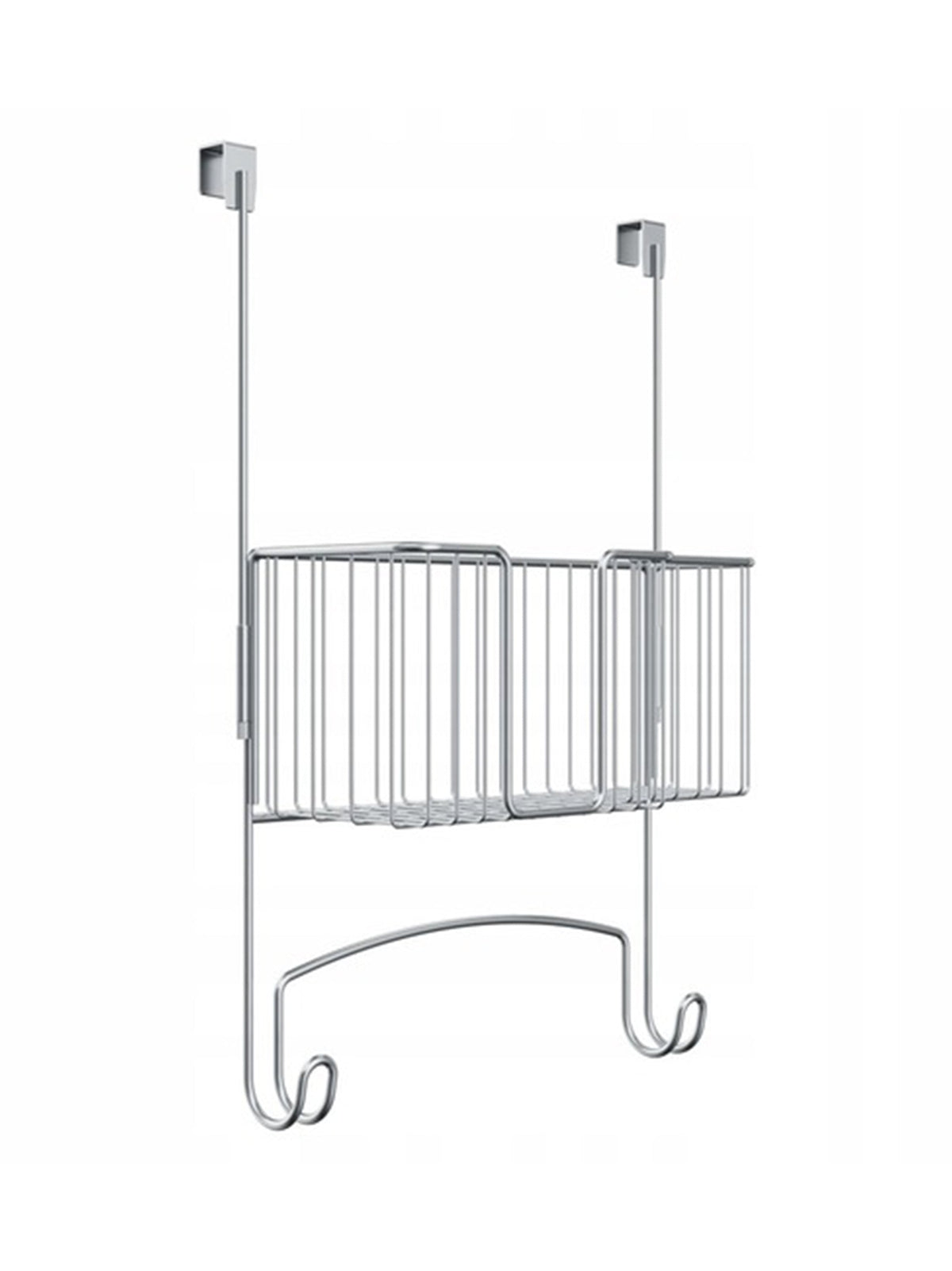 Metal Iron and Ironing Board Holder by Aquapur with extra space for accessories